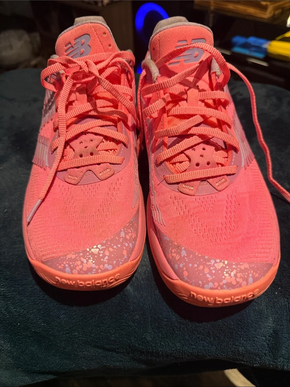 New Balance Pink Athletic Running Shoes